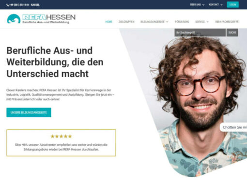 Redesign Header REFA Hessen